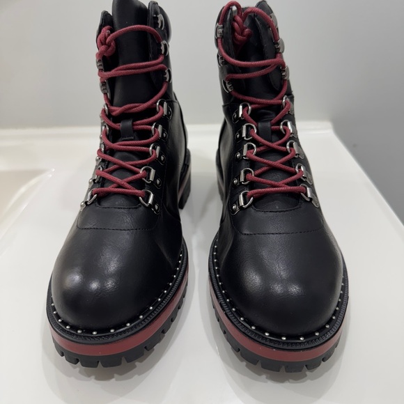 London Rag Combat Boots - Picture 4 of 5